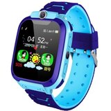 Smartwatch pentru copii cu monitorizare locatie, functie de telefon - albastru